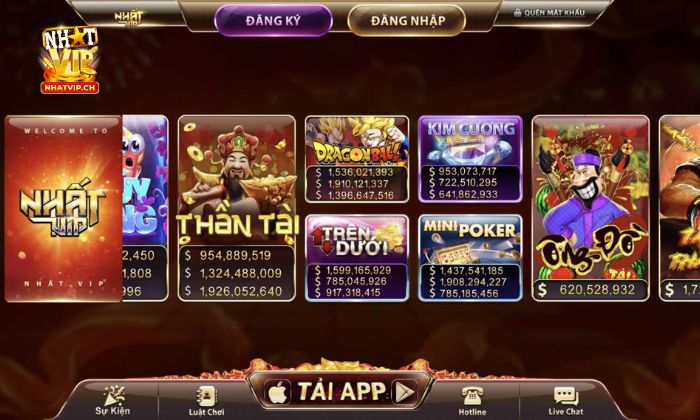 Tìm hiểu về tựa game thần tài Nhatvip